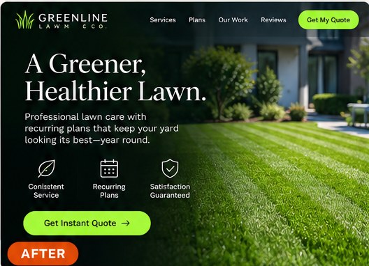 Greenline Lawn Co. after